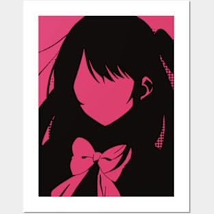 Oshi no Ko or My Star All Anime MC : Ruby Hoshino in Awesome Minimalist Vintage Pop Art Design Posters and Art